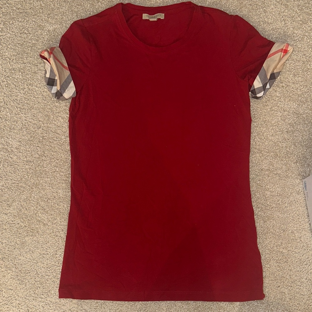Burberry Brit Red Women's Top size s